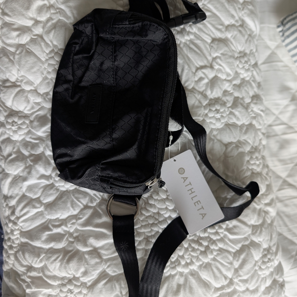 Athleta Black Crossbody Bag